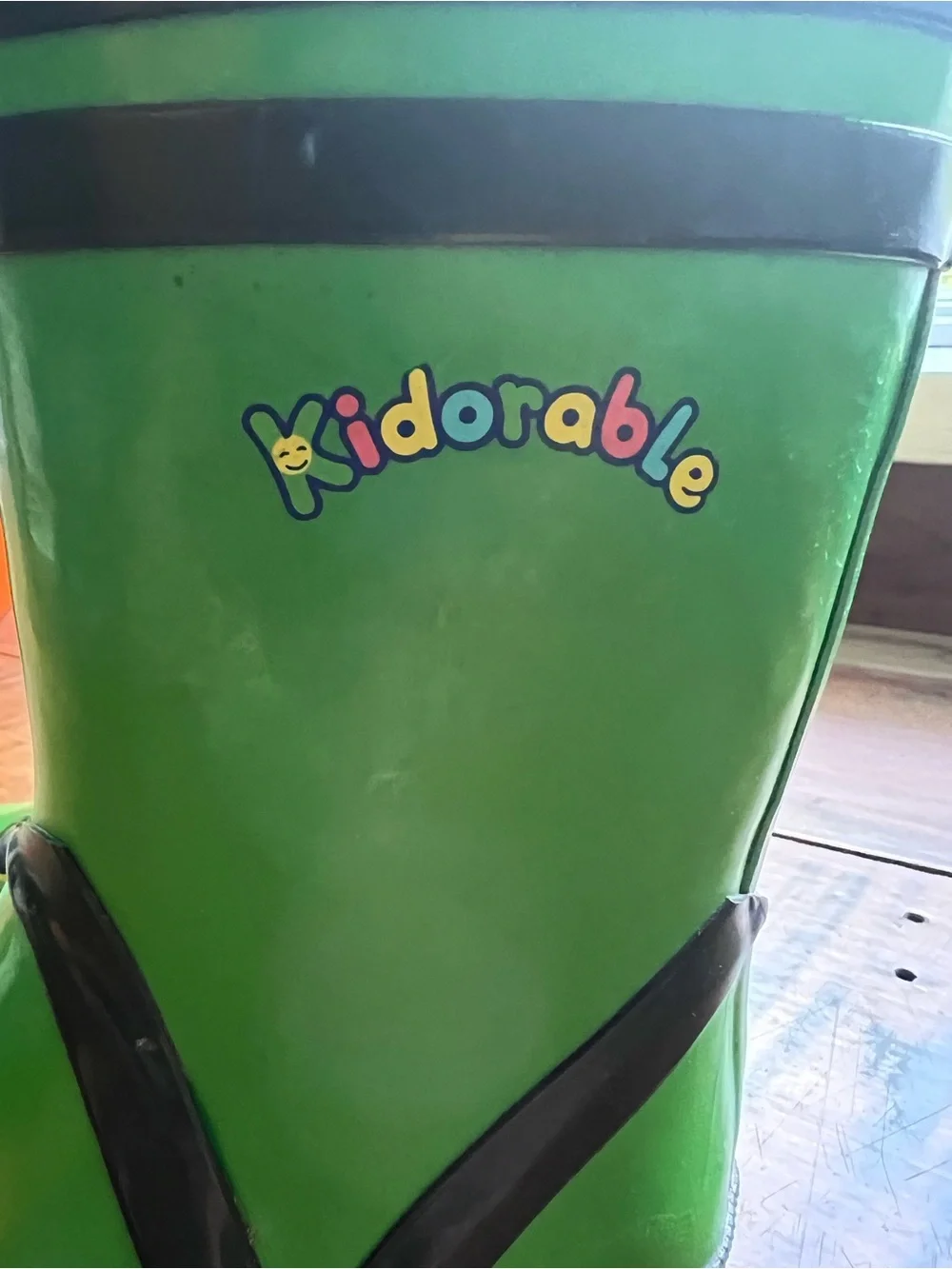 Kidorable Green Frog Rain Boots Size C10 or 10T